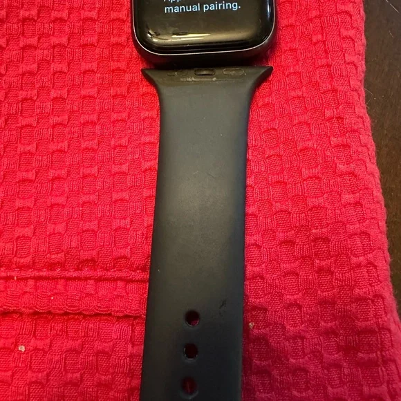 Apple Watch Series 5 with Silver Aluminum Case